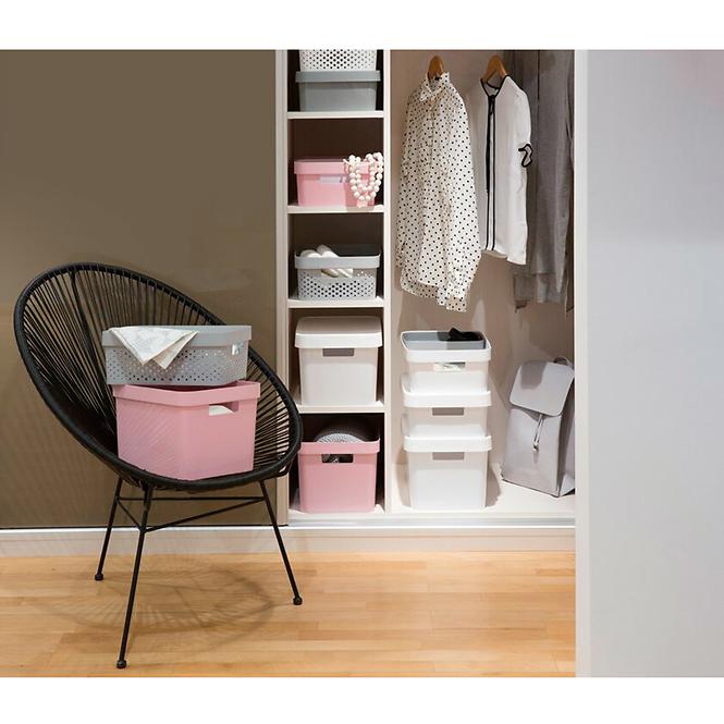 Tartály fedővel Infinity 11l 229163 világosszürke