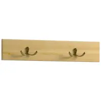 Akasztó 2 Fém Fogantyúk Fenyő