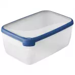 Téglalap alakú tartály 5,4l 252935 átlátszó/kék