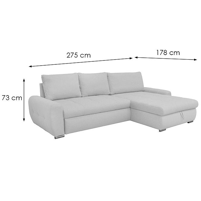 Sarokgarnitúra szett Levi Nordic 14,7