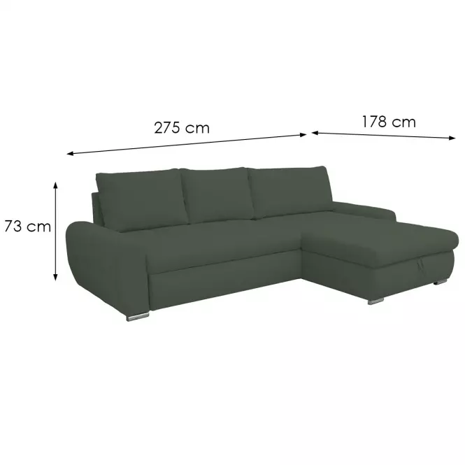 Sarokgarnitúra szett Levi Nordic 10,7