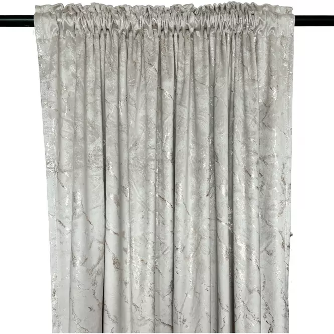Szalagfüggöny Velvet YX503 135x250 krém