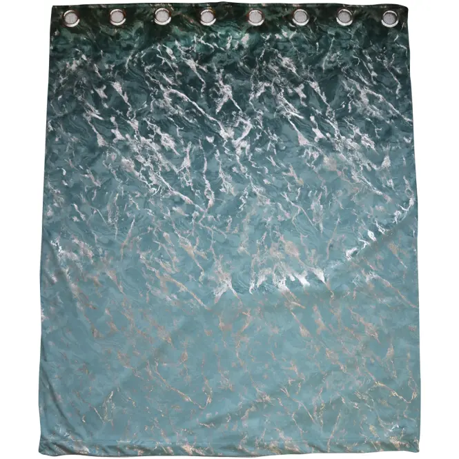 Szalagfüggöny Velvet YX503 135x250 zöld