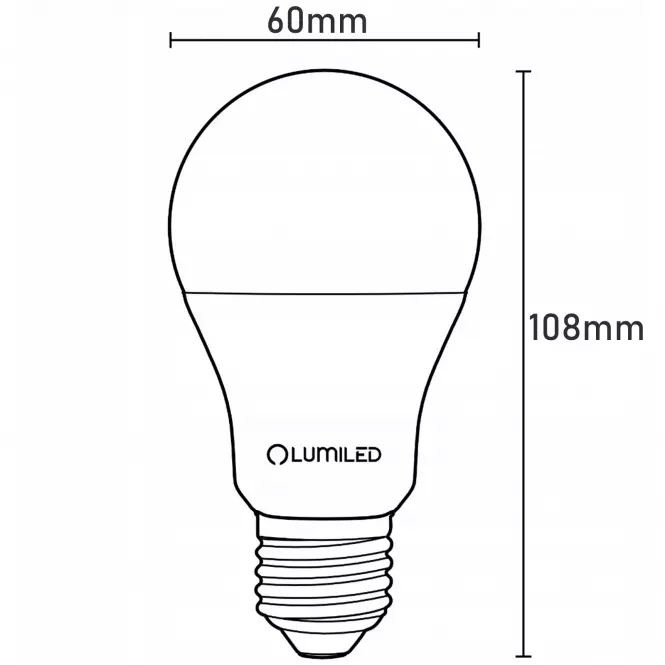 Izzó Lumiled A60 8W 830 E27 806lm 3000K