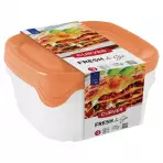 3 db négyzet alakú 0,8 literes fresh&go 249416 színkeverék készlet