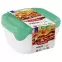3 db négyzet alakú 0,8 literes fresh&go 249416 színkeverék készlet,2