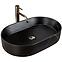 Mosdókagyló Nadia 60 Black Stone Matt Rea-U8565 