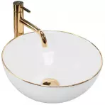 Mosdókagyló Stella Gold Edge