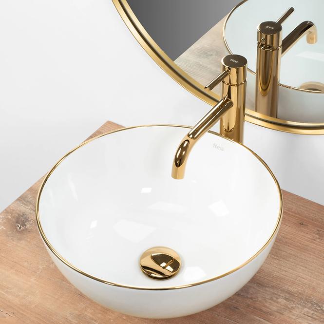 Mosdókagyló Stella Gold Edge,4