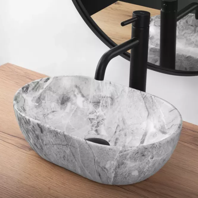 Mosdókagyló Amelia Mini Stone Matt Rea-U9109,4