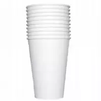 Fehér papírpoharak (10 db) 200ml