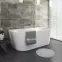 Szabadon álló fürdőkád Capri 170 REA-W9801,5