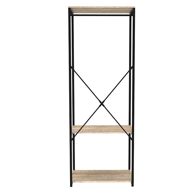 Fogas polcokkal 9327 természetes/fekete,3