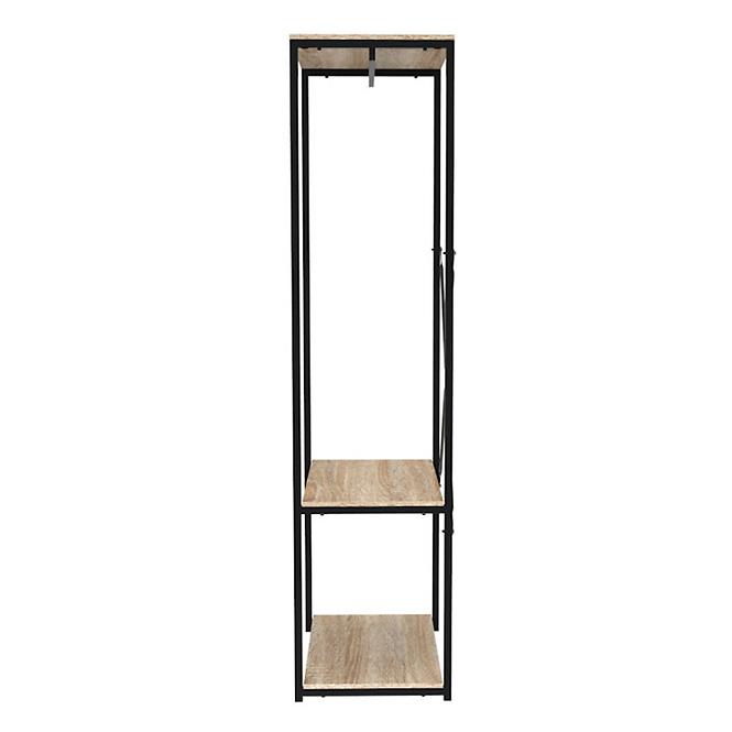 Fogas polcokkal 9327 természetes/fekete,4