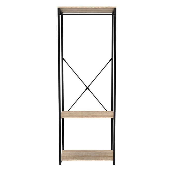 Fogas polcokkal 9327 természetes/fekete,5