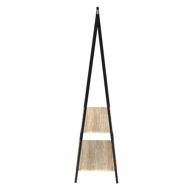 Fogas polcokkal 9328 természetes/fekete,5
