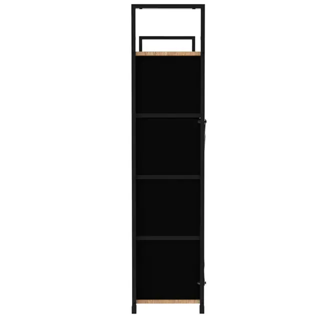 Regál 9330 természetes/fekete,3