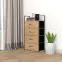 Regál 9330 természetes/fekete,5