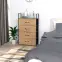 Regál 9330 természetes/fekete,6