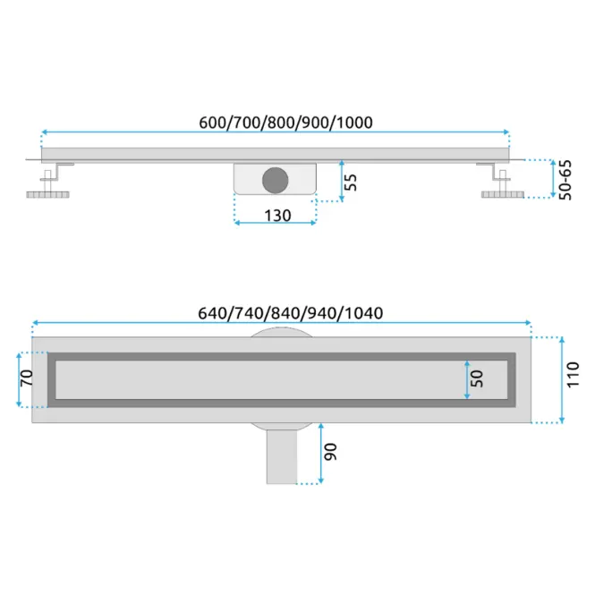 Lineáris kiáramlás Neox Pro 600 Rea G7801,9