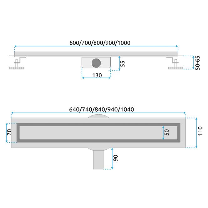 Lineáris kiáramlás Neox Pro 700 Rea G7802