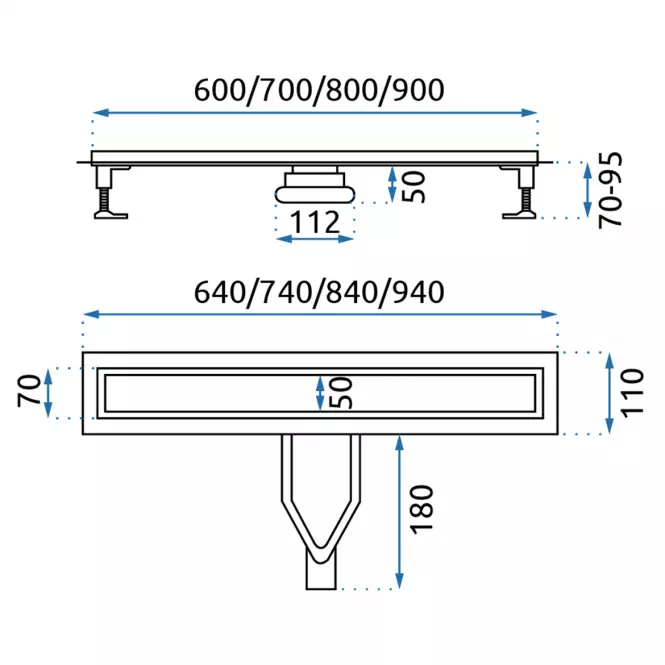 Lineáris kiáramlás Neox Superflow 700 Rea G7806