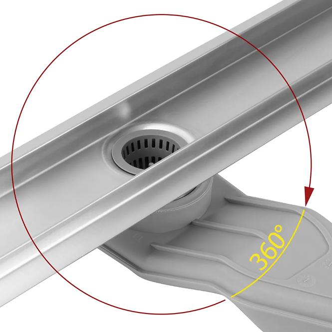 Lineáris kiáramlás Neox Super csiszolt nikkel 700 Rea G2706