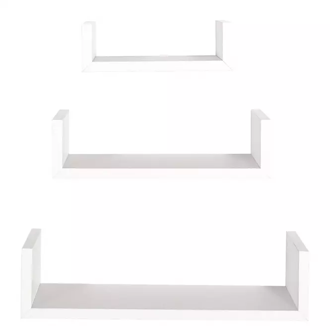 Függő polcok 3 db PD11039 fehére