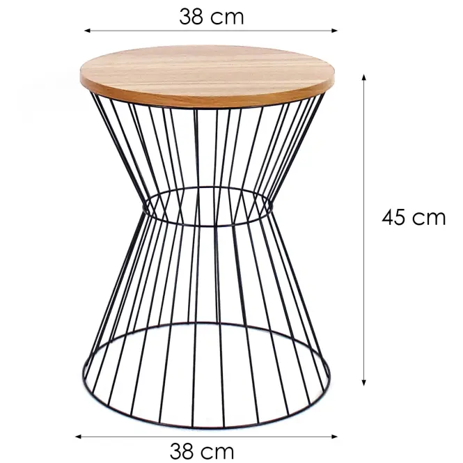 Dohányzóasztal PMC230919 sötét tölgy