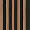 Lamella falburkolat MODERN LINE SLIM Walnut Black 12x122x2650mm