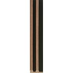 Záró profilok jobb MODERN SLIM Walnut Black 2.65m