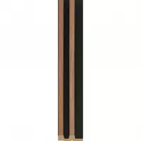 Záró profilok jobb MODERN SLIM Walnut Black 2.65m