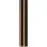 Záró profilok jobb MODERN SLIM Walnut Black 2.65m