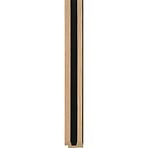 Záró profilok bal MODERN SLIM Oak Black 2.65m