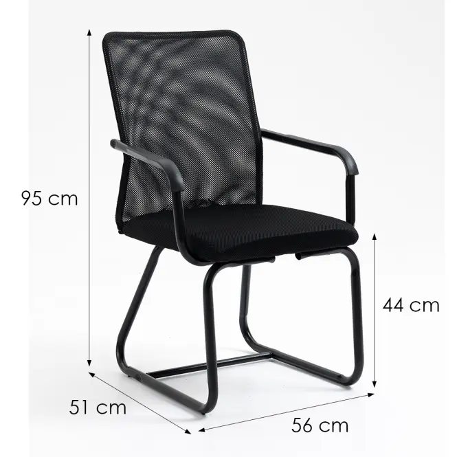 Szék Fio 4795 fekete
