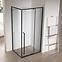 Zuhanykabin téglalap alakú Zen 100x80x195 black,4