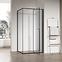 Zuhanykabin téglalap alakú Zen 100x80x195 black,5