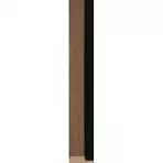 Záró profilok bal MODERN NORMAL Walnut Black 2.65m