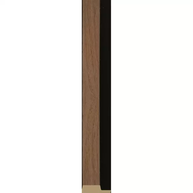 Záró profilok bal MODERN NORMAL Walnut Black 2.65m