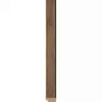 Záró profilok jobb MODERN NORMAL Walnut Black 2.65m