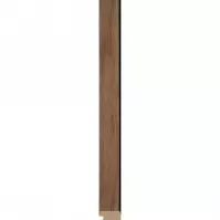 Záró profilok jobb MODERN NORMAL Walnut Black 2.65m