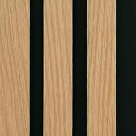 Lamella falburkolat MODERN LINE NORMAL Oak Black 12x122x2650mm
