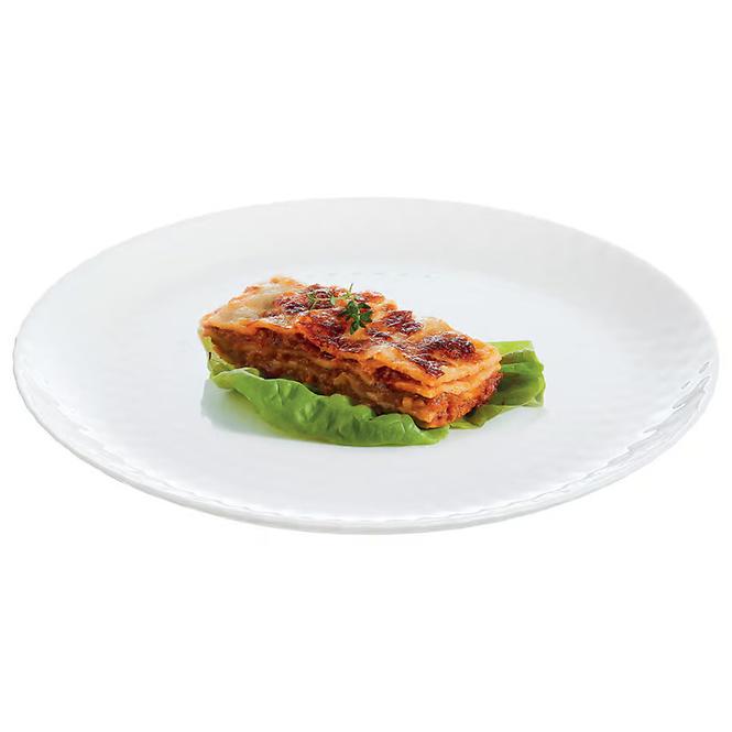 Vacsora tányér 25cm Pampill fehér