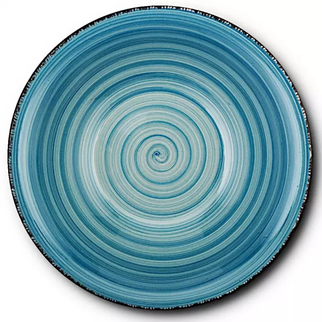 "Lines faded blue" étlap, 21 cm,2