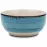 Kerámia tál "Lines faded blue" gabonapelyhekhez, 14 cm