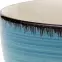 Kerámia tál "Lines faded blue" gabonapelyhekhez, 14 cm,2