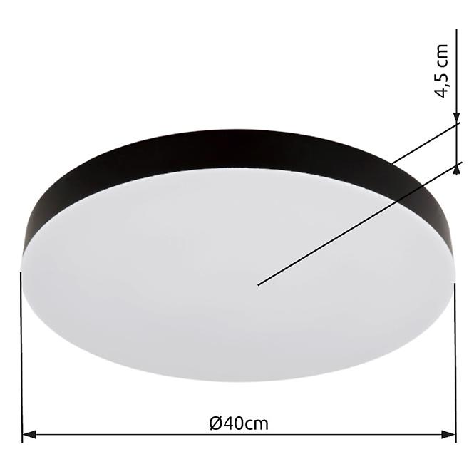 Lámpa 12384-36 Black 36W Cct Pl1