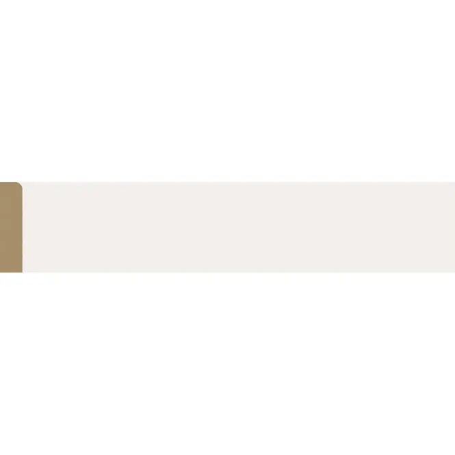 Szegélylécek MDF Classic 60 Feher 2.2M