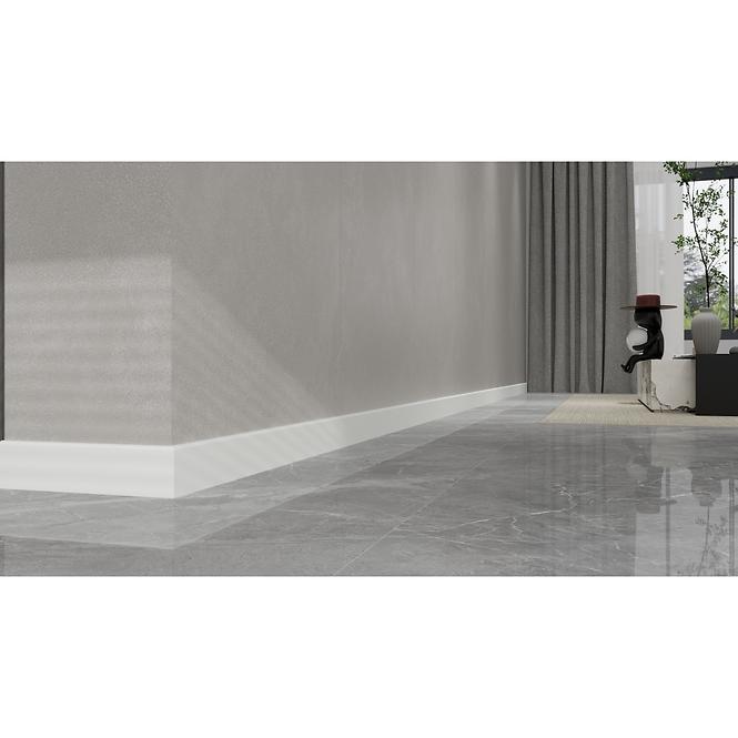 Szegélylécek MDF Classic 80 Feher 2.2M