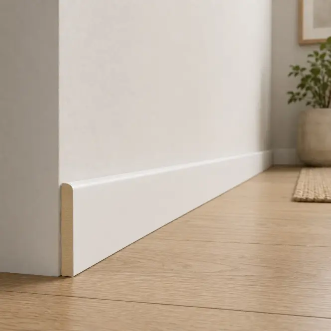 Szegélylécek MDF Classic 80 Feher 2.2M,3